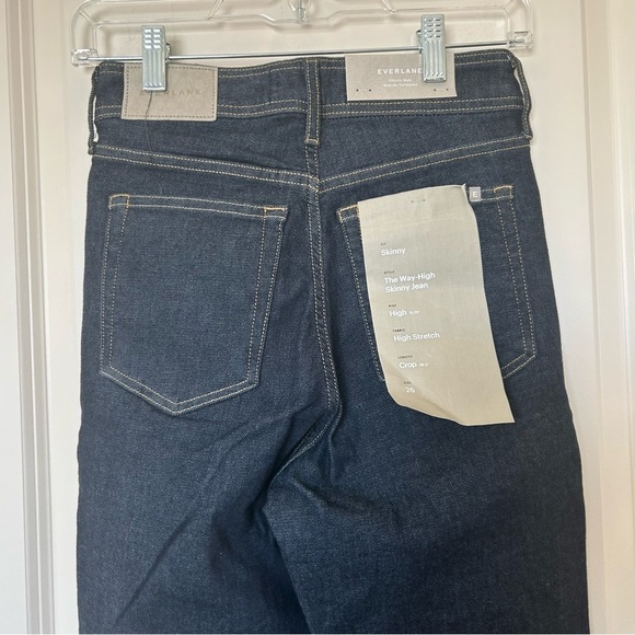 EVERLANE The Way-High Skinny Jean Crop 26 NWT - Picture 6 of 10